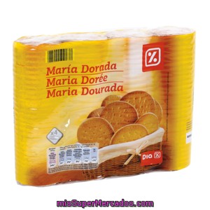 Dia Galleta María Dorada Paquete 4 X 200 Gr