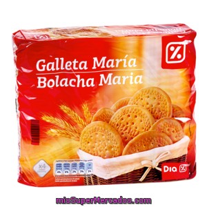 Dia Galleta María Original Paquete 4 X 200 Gr