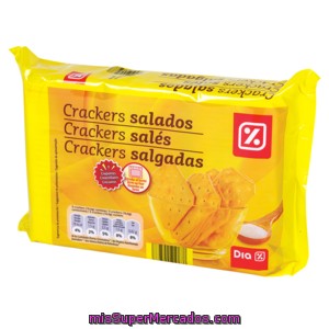 Dia Galletas Crackers Saladas Paquete 3x100 Gr