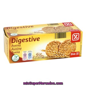 Dia Galletas Tipo Digestive Avena Paquete 425 Grs