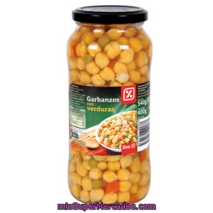 Dia Garbanzos Con Verduras Frasco 450 Gr