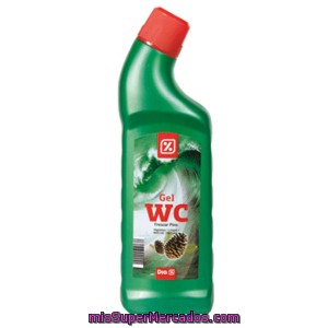 Dia Gel Limpiador Wc Verde Aroma Frescor De Pino Botella 1lt