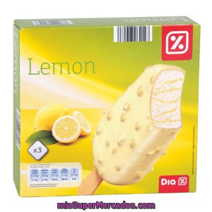 Dia Helado Bombón Limón Caja 220 Gr