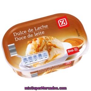 Dia Helado Dulce De Leche Barqueta 900 Ml