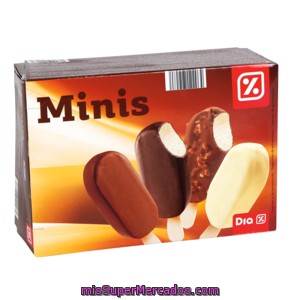 Dia Helado Mini Bombon Caja 8 Uds 285 Gr