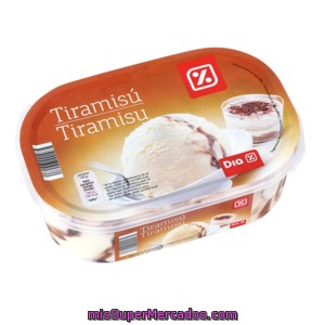 Dia Helado Tiramisú Barqueta 495 Gr