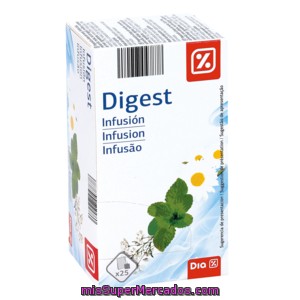 Dia Infusion Digestiva Estuche 25 Bolsitas