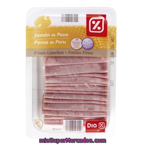 Dia Jamón De Pavo Finas Lonchas Envase 200 Gr