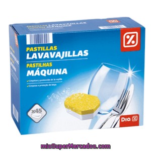 Dia Lavavajillas Máquina Caja 45 Pastillas