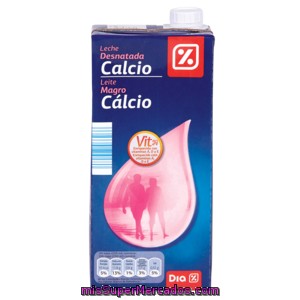 Dia Leche Desnatada Calcio Brik 1 Lt