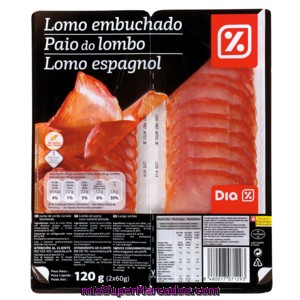 Dia Lomo Lonchas Sobre 2x60 G