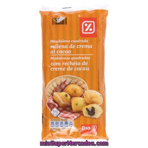 Dia Magdalena Rellena Con Cacao Envasadas Individualmente Bolsa 336 Gr