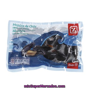 Dia Mejillones De Chile Con Concha Envase 450 Gr