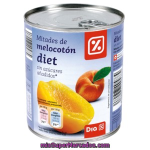 Dia Melocoton Bajo Valor Energetico Lata 480 Grs