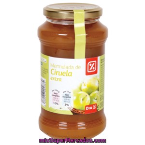 Dia Mermelada Extra Ciruela Frasco 650 Grs