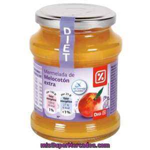 Dia Mermelada Extra Melocotón Diet Frasco 330 Gr