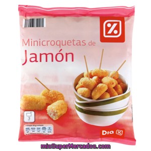 Dia Mini Croquetas De Jamón Bolsa 500 Gr