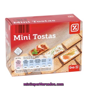 Dia Mini Tosta Normal Paquete 100 Grs