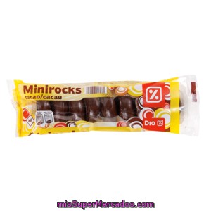 Dia Minirocks Chocolate Estuche 8 Uds 155gr