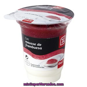 Dia Mousse Yogur Frambuesa Natural Azucarado Vaso 150 Gr