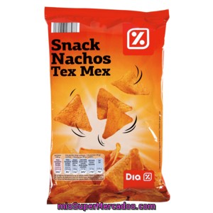 Dia Nachos Tex-mex Bolsa 110gr