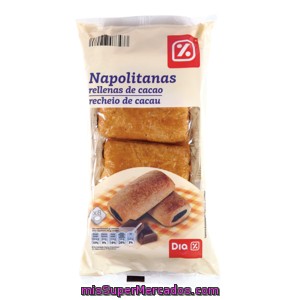 Dia Napolitana Rellena De Chocolate Paquete 320 Gr