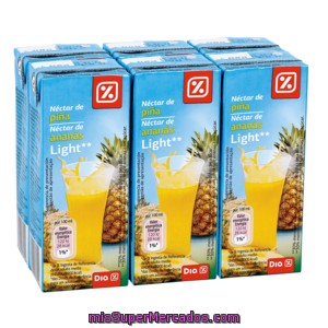 Dia Nectar Light Piña Pack 6 Briks 20 Cl