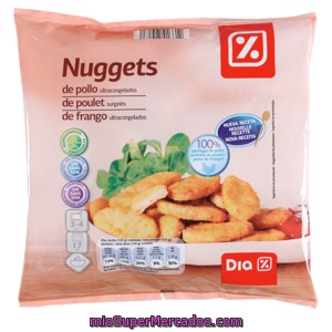 Dia Nuggets Pollo Bolsa 500 Gr