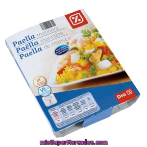 Dia Paella Marinera Microondable Bandeja 250 Gr