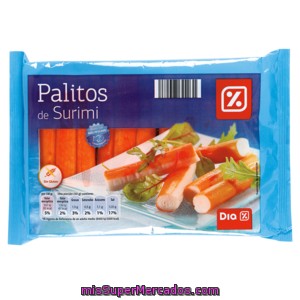 Dia Palitos Surimi Estuche 300g