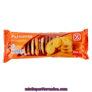 Dia Palmeritas Hojaldre Bandeja 270 Gr