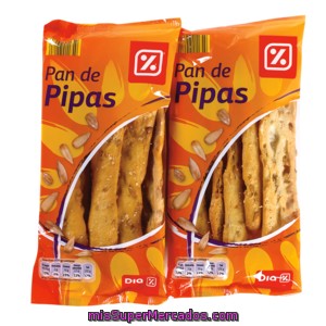 Dia Pan De Pipas Bolsas 2x100 Gr