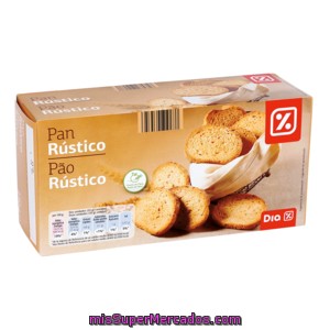 Dia Pan Rustico Hogaza Paquete 240 Grs