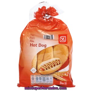 Dia Panecillos Para Perritos 6 Unidades Bolsa 330gr