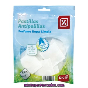 Dia Pastillas Antipolillas Aroma Ropa Limpia Bolsa 24 Uds