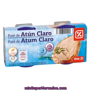 Dia Pate Atun Claro P-2 Lata 160 Gr