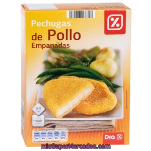 Dia Pechugas De Pollo Empanadas Caja 320 Gr