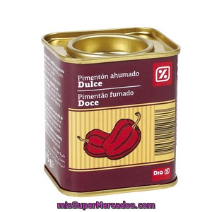 Dia Pimentón Ahumado Dulce Lata 75 Gr