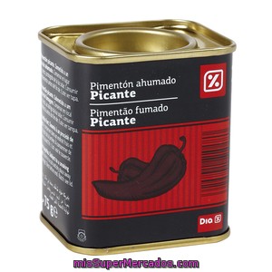 Dia Pimentón Ahumado Picante Lata 75 Gr