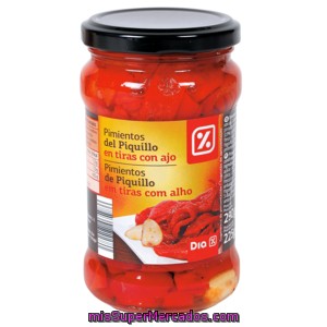 Dia Pimiento De Piquillo En Tiras Condimentadas Frasco 225 Gr