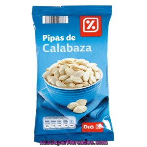 Dia Pipas De Calabaza Bolsa 125gr