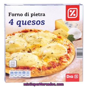 Dia Pizza 4 Quesos Caja 400 Gr