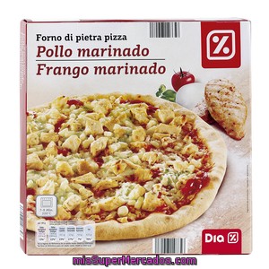 Dia Pizza De Pollo Marinado Envase 350 Gr