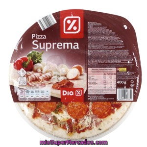 Dia Pizza Refrigerada Suprema Envase 400 Gr