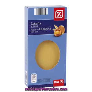 Dia Placas De Lasaña Al Huevo Caja 250 Gr