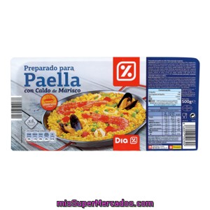 Dia Preparado De Paella Con Caldo Envase 500 Gr