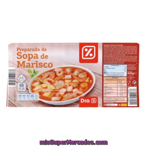 Dia Preparado Sopa De Marisco Envase 400 Gr