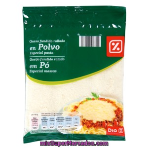 Dia Queso Rallado En Polvo Bolsa 125 G