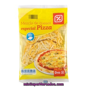 Dia Queso Rallado Mezcla Especial Para Pizza Bolsa 175 G