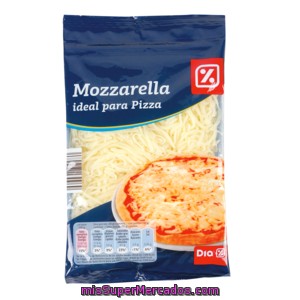 Dia Queso Rallado Mozzarella Bolsa 200 G